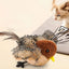 Usb Rechargeable Cat Toy Flapping Bird Cat Toy Interactive Plush Toy Remote Control USB Flapping Wings Cat Toy Chirping Cat Toy