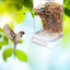 Bird Feeders Parakeet Feeders For Bird Cage Automatic Parrot Feeder Drinker Clear Acrylic Splash-Proof Bird Feeder