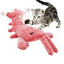 Pet Electric Plush Toy Puppy Dog Cat Interactive Plush Lobster Electric Toy Rechargeable Pet  Toy With Removable Catnip Bag