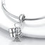 MULA 1PC Coffee Pet Moon Star Silver Plated Pendant Fit Original Snake Chain Charm Bracelet DIY Women Jewelry Gift