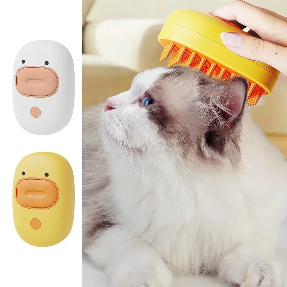 Cat Water Brush 3 In 1 Silicone Cat Shedding Brush Cat Massage Brush For Cats Dogs Puppy Cat Cleaning Steam Comb Pet Hair Remove