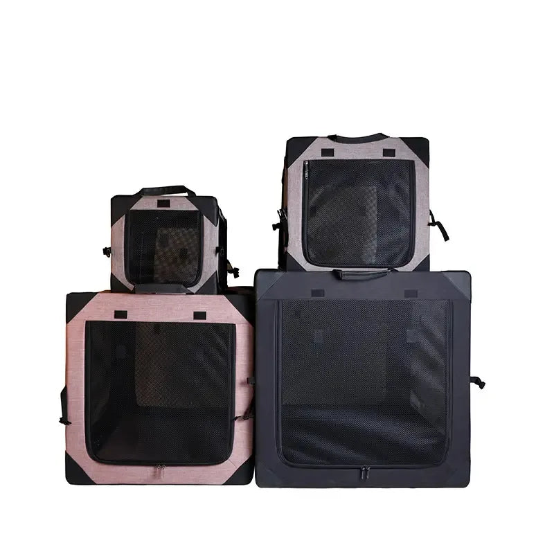 Car travel pet box tent out portable cage pet folding cage pet bag kennel outdoor travel cage