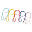 Pet Products Round Colorful PU Rolled Dog Walking Leashes for Small Medium Breeds Dogs Puppy Chain Lead Training Walking Leash