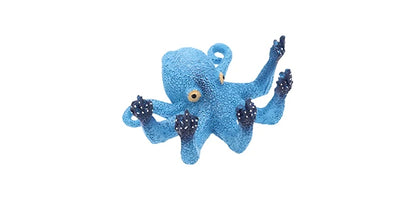 UXCELL Stylish Fish Tank Resin Decor Aquarium Ornament Funny Octopus Landscaping Statue for Aquarium Fish Tank Decorations