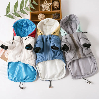 XS-2XL Dog Jacket Winter Waterproof 2022 Warm Pet Clothes for Small/Big Dogs French Bulldog Clothes Puppy Clothes Cute Chihuahua