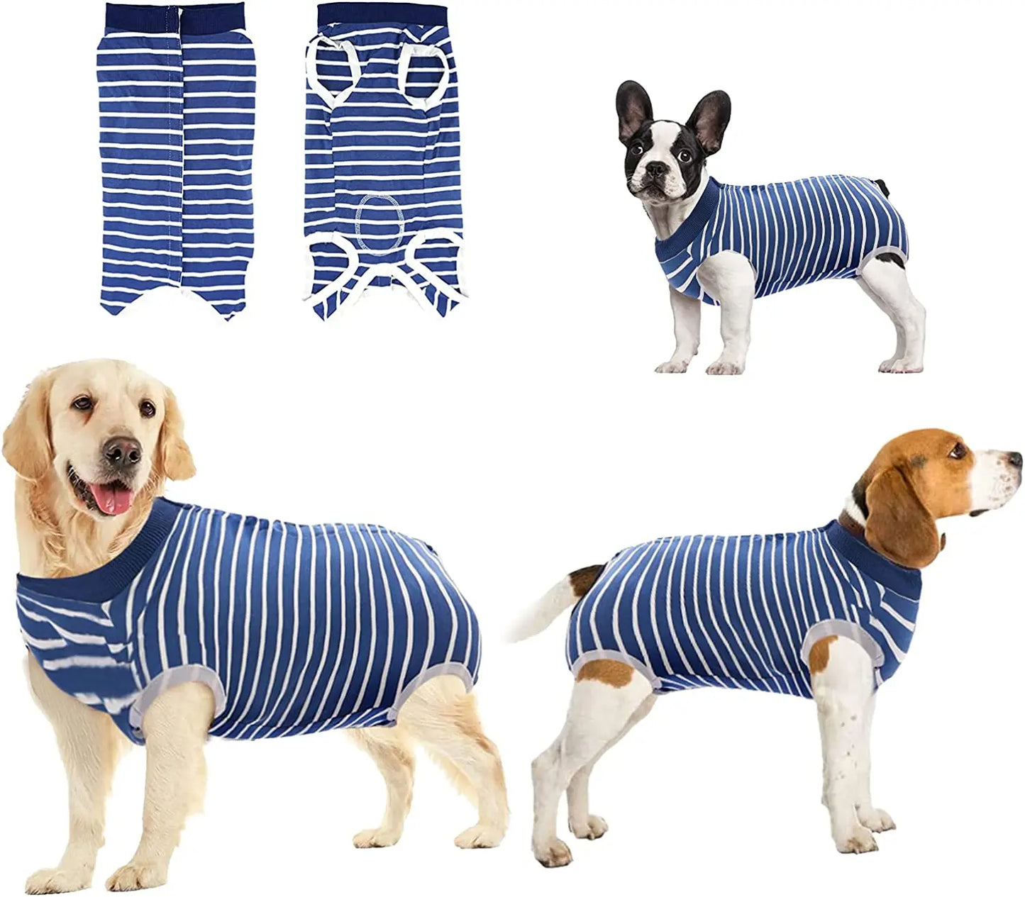 Body Post-Operative Recovery Suit for Dogs Pet Abdominal Wound After Surgery Wear Surgical Clothes for Small Medium Large Dogs