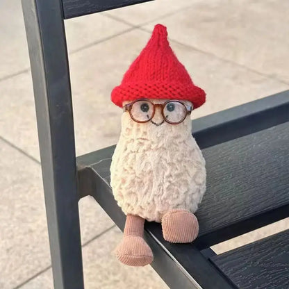 15cm Small Peanut Doll Living Room Decoration Pendant Household Items Cute Cat Toy Plush Toy Girl Gift