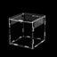 Reptile Terrarium Transparent Reptile Breeding Carrier Lightweight Acrylic Large Feeding Tarantula Habitat Box For Small Animals
