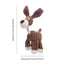Stuffed donkey pet dog toy Bite resistant teeth stuffed toy with bb bark