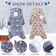 Pet Dog Clothes Pajamas  Cold Weather Coats Pet   Four Legged Pajamas Apparel Soft Flannel Dog Jumpsuit Costume Apparel