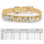 Custom Cat Dog Collar Personalized Rhinestone Puppy Collars Adjustable Letter Crown Charm Name Dog Necklace Chihuahua Id Collar