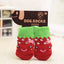 4pcs/Set Dog Shoes For Small Dogs Anti Slip Cat Socks For Cat Cute Dog Socks Pet Chihuahua Dog Clothes Christmas Dog Accessories