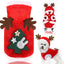 Christmas Pet Clothes Dog Cat Hoodies Autumn Winter Warm Coat for Small Medium Dogs Jacket Sweater Puppy French Bulldog Clothing