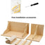 1 Piece Wall Mounted Wooden Cat House Cat Bridge Cat Hammock Hanging Bed with Jumping Platform for Kitten Perch and Rest