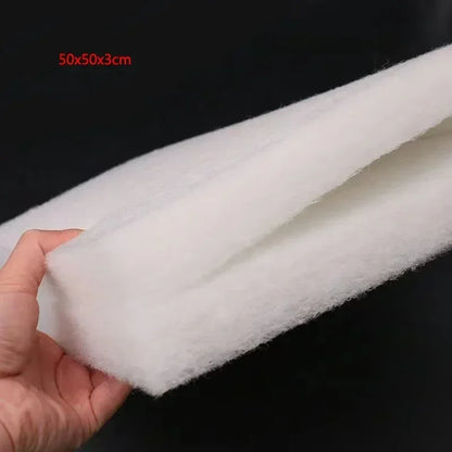 Aquarium Filter Super Thick Biochemical Filter Cotton Sponge for Aquarium Fish Tank Bio Cotton Foam Skimmer 50x12x3cm 100x12x3cm