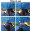 Fishing Umbrella Surround Cloth Outdoor Umbrella Surround Tent Half Circumference Design Waterproof Surround Cloth For Sun And