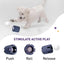 Dog Tennis Tumble Interactive Toy Pet Training Ball Rubber Heavy Duty Tennis Ball Cup Toy Puppy Chewing Dispensing self Play Toy