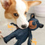 Dog vocal interactive plush toy Plush Squeaky Teething Toy Interactive Dog Toy Cleaning Teeth Anti Bite Abreact Plaything Bear