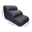 Pet Steps Dog Stairs Puppy Ladders Dog Furniture Non-Slip 3 Steps Dog Stairs Soft Leather Cover Bed Stairs Pet Cats Bed Steps