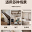 Household Small and Medium Dogs Teddy Pet Dog Fence Visual Cat Cage Dog Fence Indoor Panoramic Transparent Dog Cage