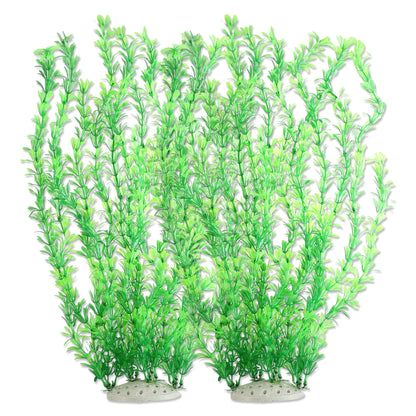 UXCELL Artificial Aquarium Plants Aquarium Simulation Water Weeds Ornament Fish Tank Grass Decor Sets Decoration Accessories
