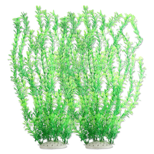 UXCELL Artificial Aquarium Plants Aquarium Simulation Water Weeds Ornament Fish Tank Grass Decor Sets Decoration Accessories