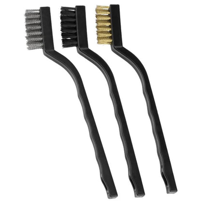 13cm Steel Wire Brush Aquarium Algae Cleaning Brush Nylon Brush Aquarium Cleaner Fish Tank Stain Cleaning Tools Accessories 3pcs