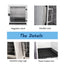 Professional Stainless Steel Veterinary Equipment Modular Breeding Animal Pet Cage With Solid Walls Dog Cage