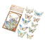 5Style 20pcs/pack INS Butterfly PET Sticker Pack Ice Crystal Laser Gold DIY Handbook Decoration 3D Scrapbook