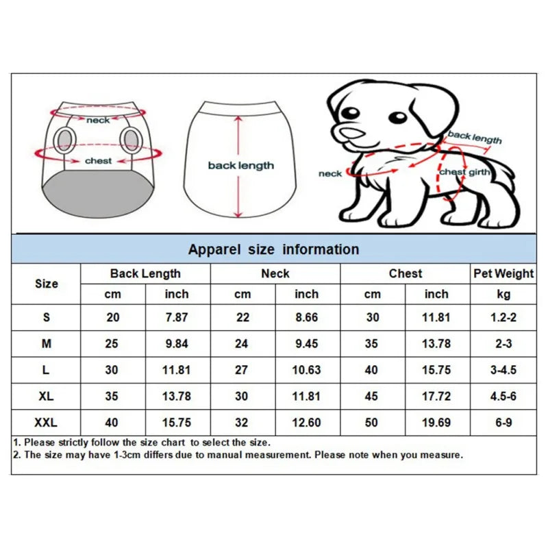 Winter Puppy Dog Coat Pet Clothes Windproof Dog Snowsuit Warm Fleece Padded Winter Pet Clothes for Dogs Cats Apparel