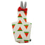 Parrot Diaper with Bowtie Cute Colorful Fruit Floral Cockatiel Pigeons Small Medium Large Pet Birds Flight Suit Clothes Washable