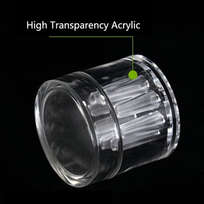 High Transparent  Aquarium Fish Tank Acrylic Decoration Clear Snail Trap Catcher Plants Planarian Pest Catch Box Leech 8 Holes