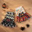 Halloween Dog Dress Pumpkin Pattern Bowknot Funny Skirt Chihuahua Bichon Dog Dresses Festival Puppy Costume Pet Cat Dog Clothes