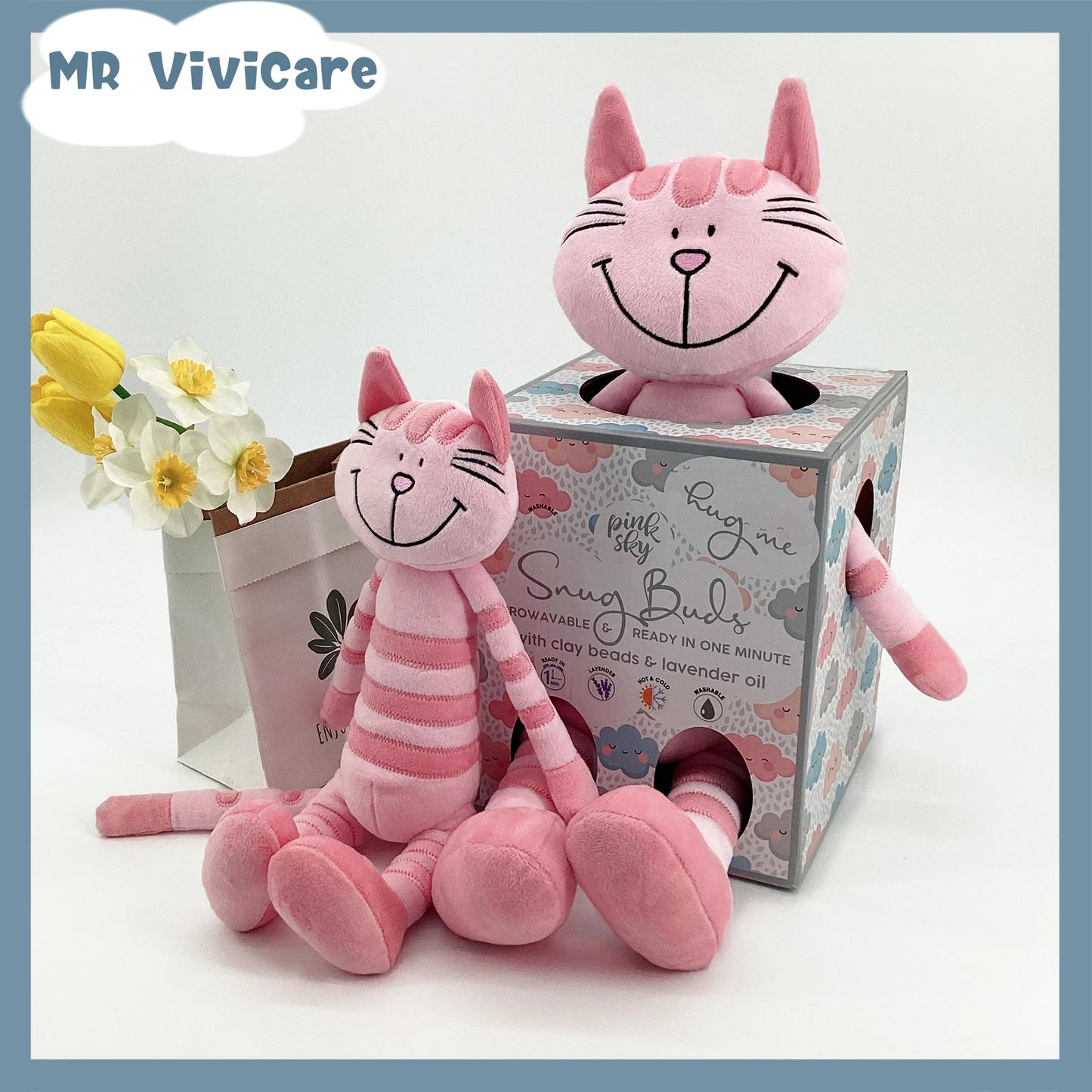 MR ViviCare Cat Plush Toy Small Soft Simulation Kids Stuffed Animal Toys For Children Cute Photo Props Girls Birthday