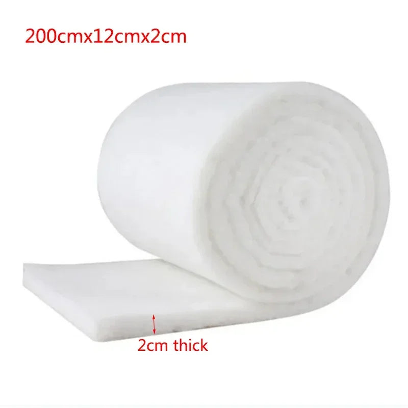 Aquarium Filter Super Thick Biochemical Filter Cotton Sponge for Aquarium Fish Tank Bio Cotton Foam Skimmer 50x12x3cm 100x12x3cm