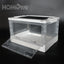 Foldable Reptile Feeding Box Anti-Drop with Screen Ventilation Spider Lizard Reptile Terrarium Hatching Container Habitat