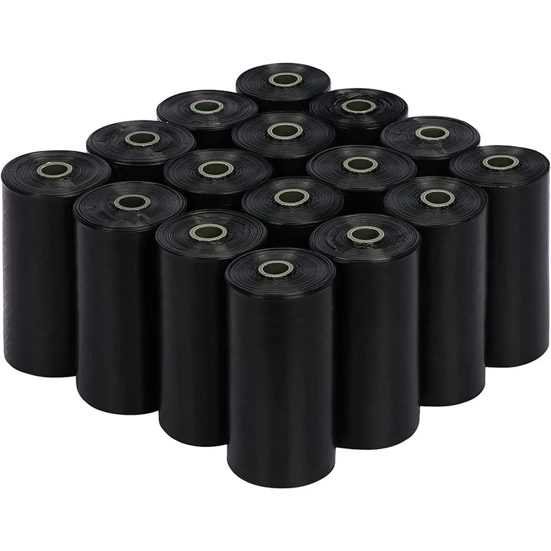 120 Rolls Dog Poop Bag Outdoor Cleaning Poop Bag Outdoor Clean Pets Supplies for Dog 15Bags/Roll Refill Garbage Bag Pet Supplies