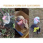 Small Animal Rabbit Harness with Leash Cute Bunny Collar Pet Bunny Supplies Cat Harness & Leash Set for Adult Guinea Pig Ferret