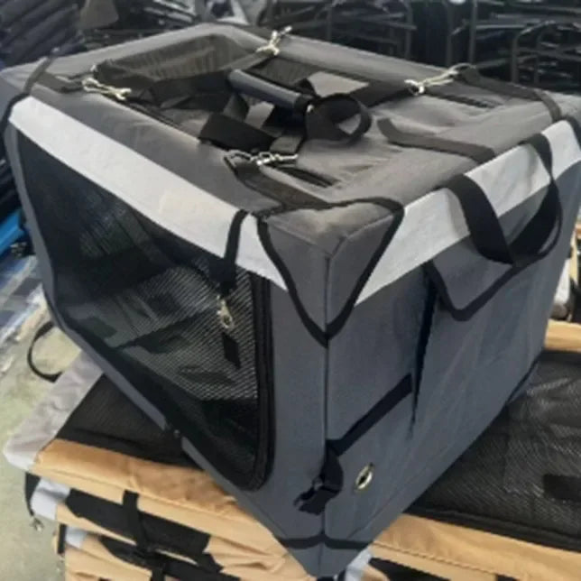 Car travel pet box tent out portable cage pet folding cage pet bag kennel outdoor travel cage