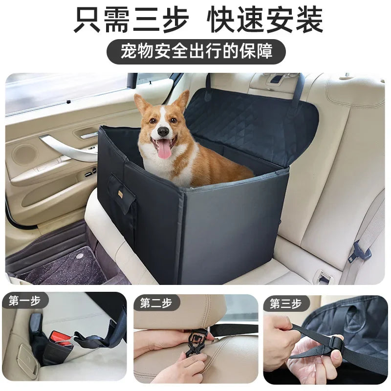 Pet high sight sightseeing car bed car seat pet cat kennel mat travel dog car pet nest bed