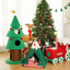 Christmas Tree Cat Climbing Frame Cat Toys Climbing Pole Cats and Dogs Universal Extremely Christmas Atmosphere Feeling
