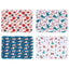 Reusable Puppy Pads Christmas Theme Pet Pee Pads Leak-Proof Puppy Pads Pee Pee Pads Super Absorbent Whelping Mat 60*45cm