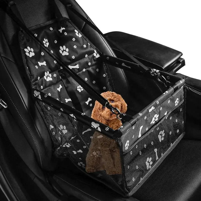 Pet Car Cushion Breathable Dog Seatbelt Car Seat 2 Small Dogs Dog Car Back Seats Travel Bed Dog Seat Comfortable And Safe For