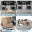 UXCELL Dog Car Seat Cover for Back Seat 6-layer Non-slip Dog Car Seat Cover Mechanical Wash Oxford Cloth Mats for Truck SUV
