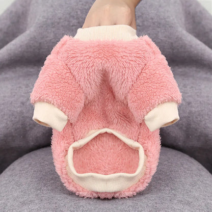 Soft Fleece Pet Dog Clothes For Small Medium Dogs Cats Warm Winter Dog Coat Jacket Puppy Cat Clothing Chihuahua Sweater Hoodies