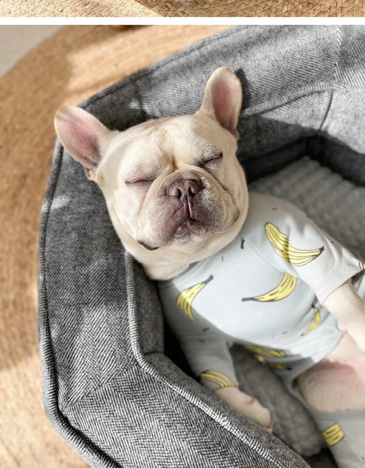 Deep sleep hexagonal dog sofa French fighting kennel dog bed fully removable and washable pet bed thick warm dog cushion