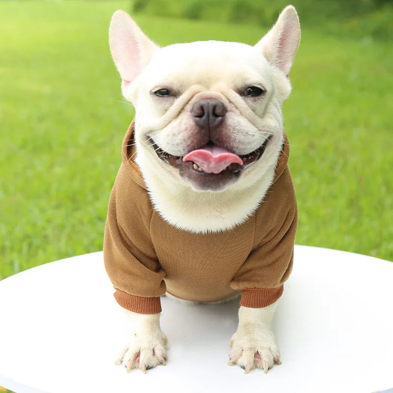 Winter Dog Clothes for Chihuahua Male Christmas Dog Sweatshirt for Bulldog  Hoodie for Large Dogs Pug Dog Accessories Yorkshire