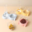 Pet Cat Food Bowl Automatic Feeder All-in-One Splice Dog Cat Food Bowl and Drinking Fountain Drinking Raised Standing Dish Bowl