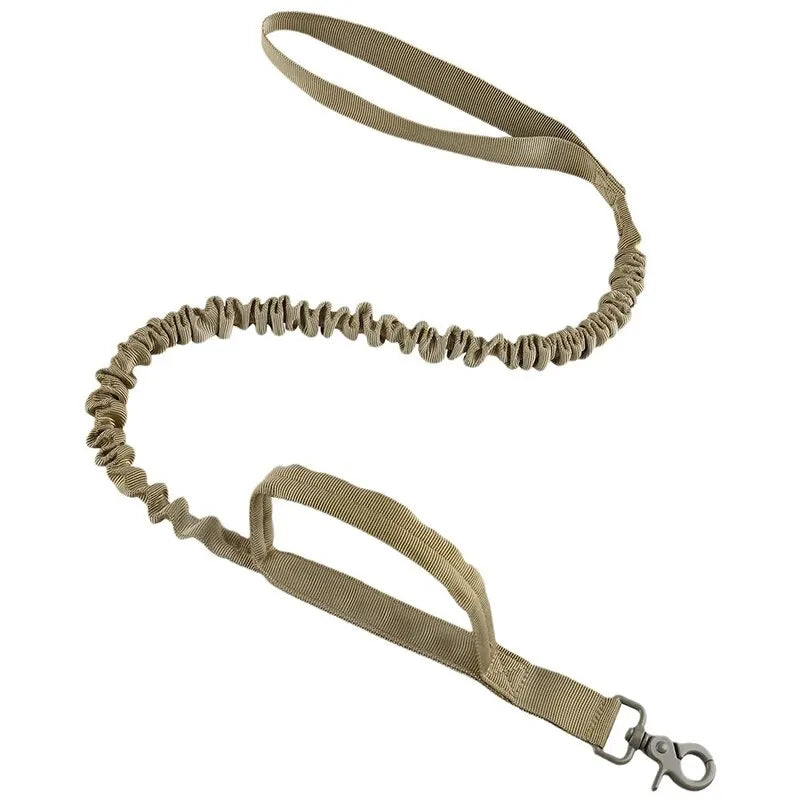 Pet Traction Rope Tactical Dog Leash Outdoor Training Large DogsRetractable Explosion-proof Dog Leash