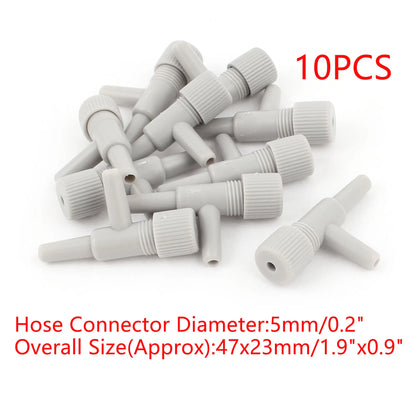 UXCELL Aquarium Air Line Tubing Control Valve 2/3 ways Fish Tank Connector Pump Flow Pipe Valves Tube Hose Trachea Accessories